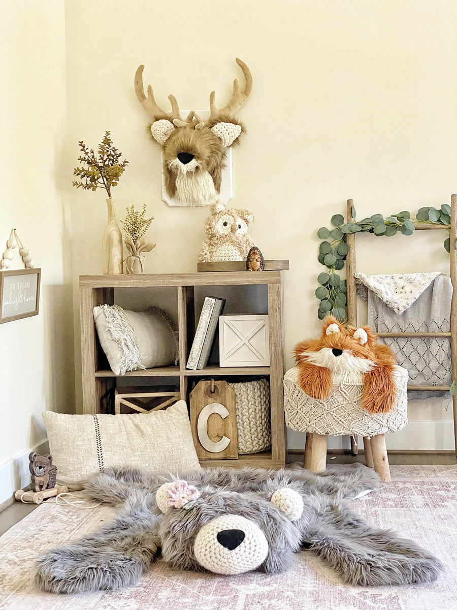 Fox Lovey | Orange Fox Lovey Stuffed Animal Baby Blanket – ClaraLoo