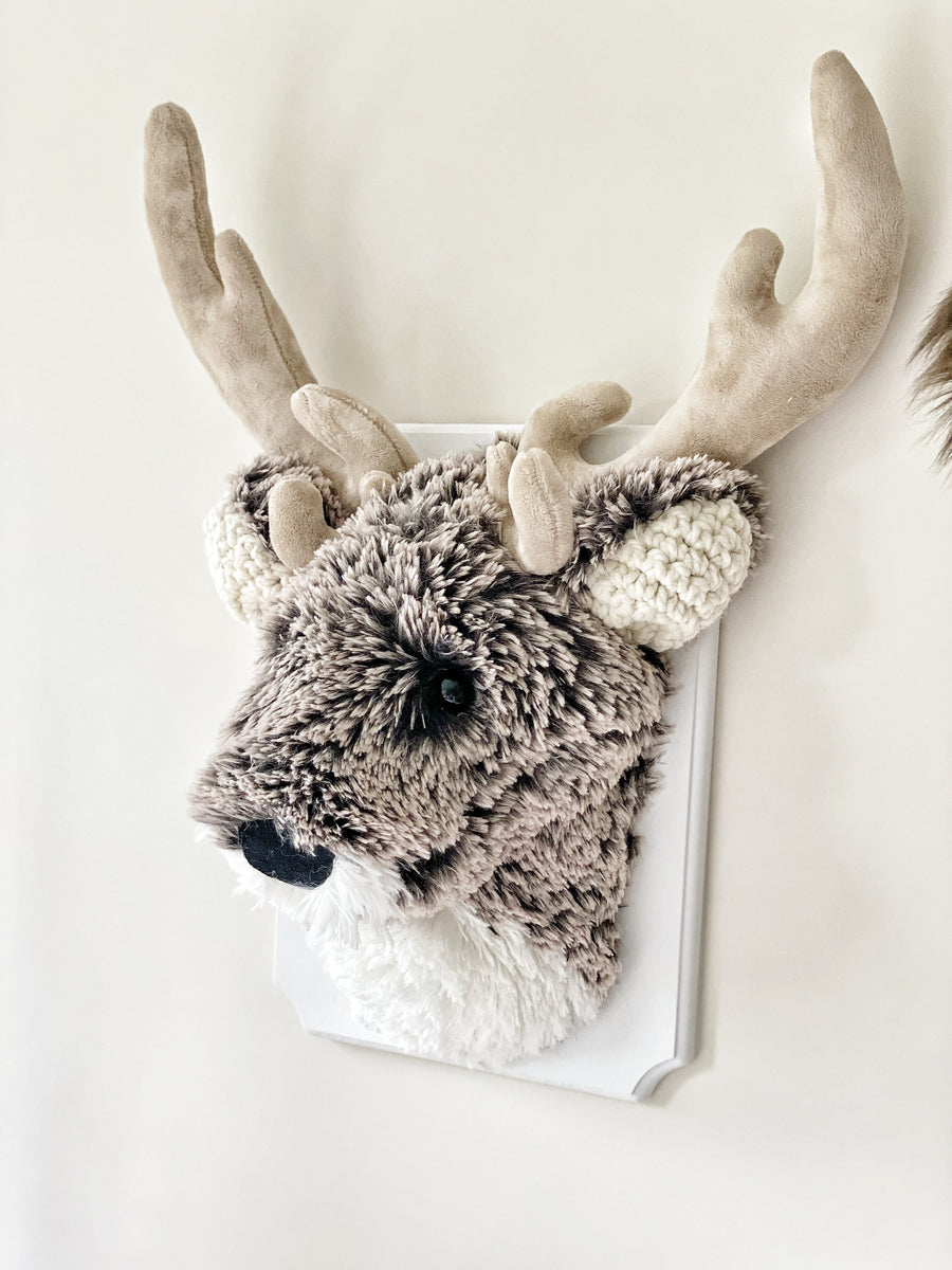 Taxidermy Stuffed Animal Head Nursery Deer Wall Mount Nursery