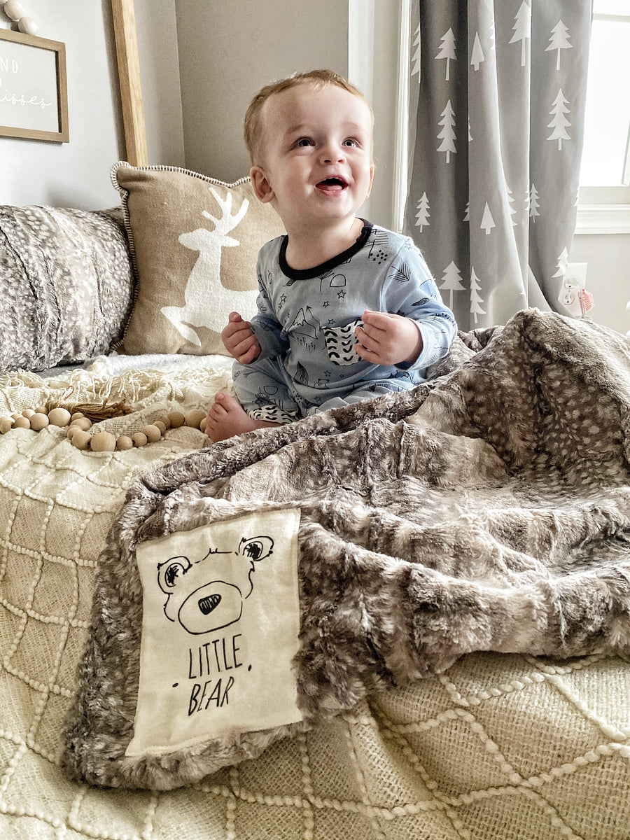 Baby 2025 blanket fur