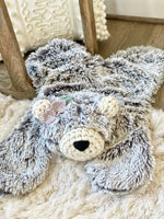 Grey Frosted Bear Lovey
