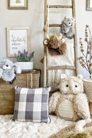 ClaraLoo Owl Plush Woodland Decor