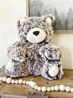 Plush Bear - Brown Frosted Minky