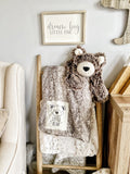 Little Bear Blanket - Grey Fawn