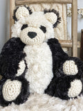 ClaraLoo Large Plush Bear Bud - Panda Minky